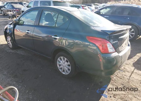 2016 Nissan Versa 1.6 Sv z USA, uszkodzony, nr VIN 3N1CN7AP2GL825654
